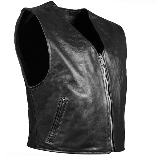 Paulgos gilet cuir 100 - paulgos, en