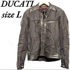 Ducati Riders Mesh Touring Jacket Black Logo Protector L Auth From Japan RIN