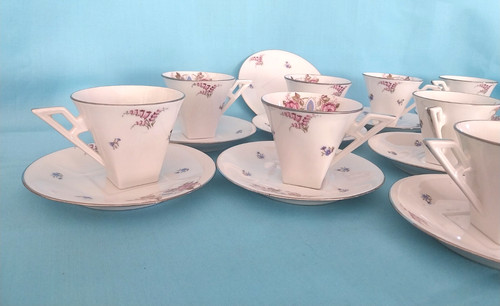 Tasses cafe art deco - a,