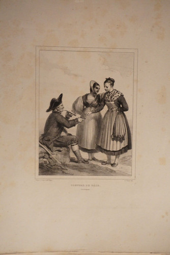 Grande litho xix costume - litho,