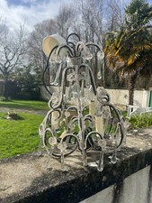 Lustre Corbeille à Pampilles