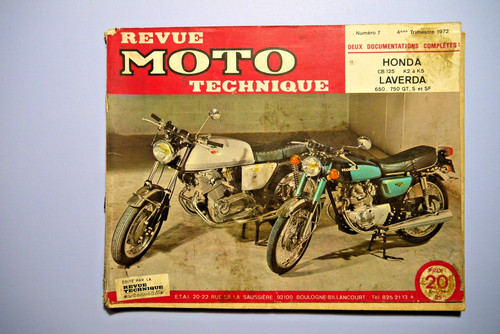 Revue technique moto etai - revue, n°