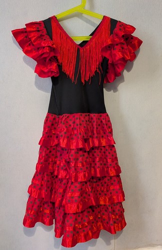 Deguisement robe flamenco - robe,