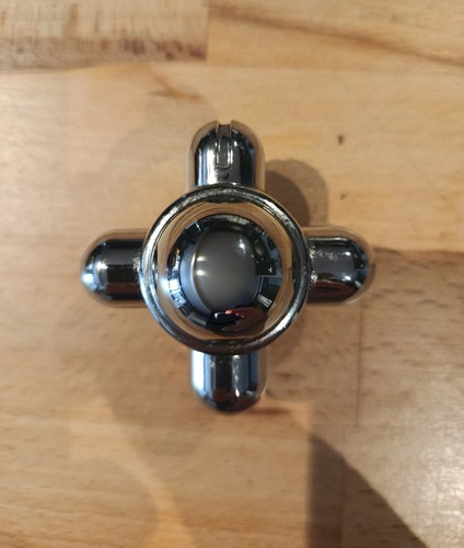 Manette chromé brillant - manette,