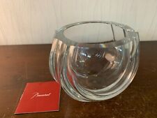 Baccarat Crystal Rose Ball Vase