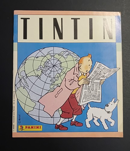 Tintin hergé album panini - tintin,