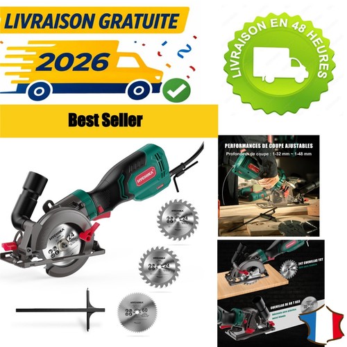 Mini scie circulaire hychika - scie,