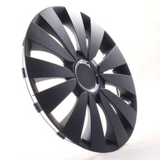 4x Enjoliveurs de jante 16 pouces Couvre-roues "Sky Black" schwarz pour BMW Daih