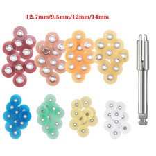 Dental Soflex Discs Composite Finishing Polishing Discs +Mandrel