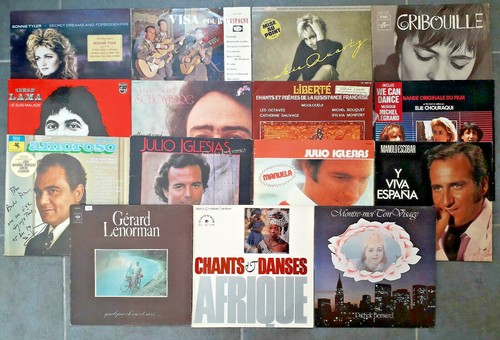 Lot disques vinyles - disques,