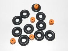 Dinky Toys 896 897 890 36A 36B 10 pneus 21/8 + 5 jantes doubles PORTE CHAR