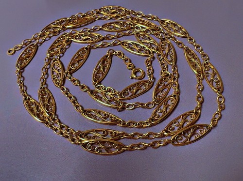 Ancien collier sautoir - ancien,