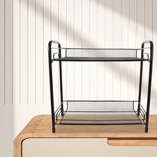  Étagère à épices en maille pour cuisine, présentoir de rangement