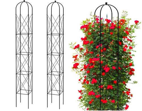 Pergola métal rose - en,