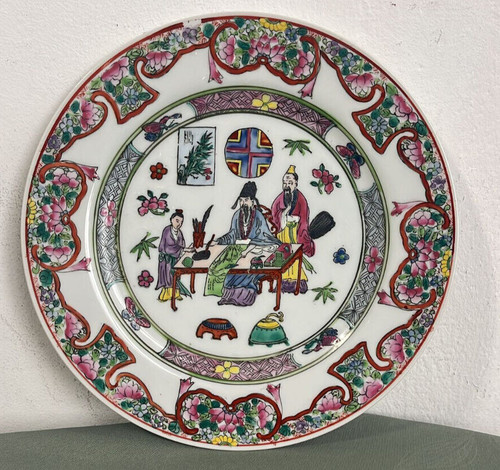 Assiette chinoise - assiette,