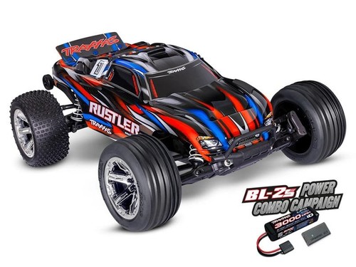 Traxxas rustler 2wd brushless - rustler,