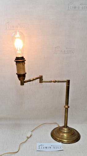Lampe liseuse laiton bras - liseuse, en