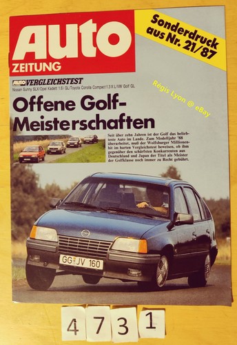 Opel kadett gl extrait - opel,