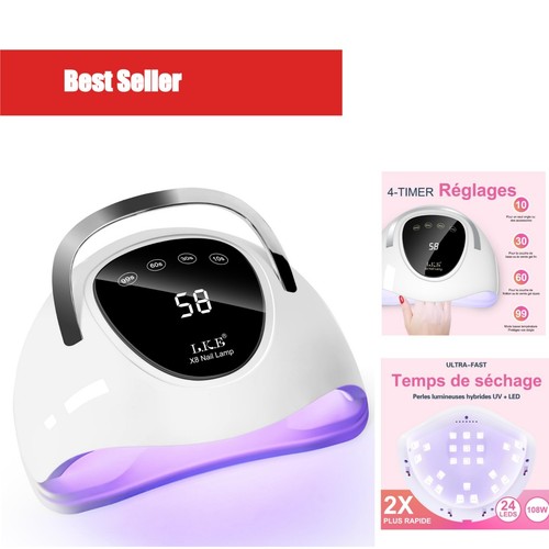 Lampe ongles gel - uv, 108w