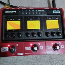 Junk ZOOM B3 Bass Effects and Amp Simulator Bass Multi Effect Pedal
