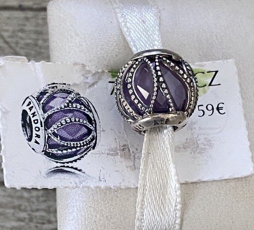 Pandora charm rond scintillant