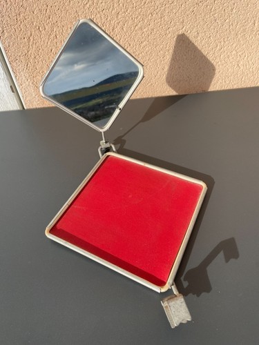 Ancien miroir barbier - ancien,