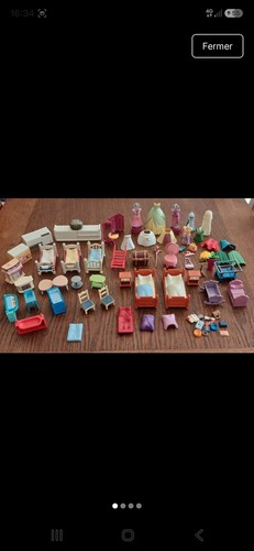 Ensemble meubles miniatures