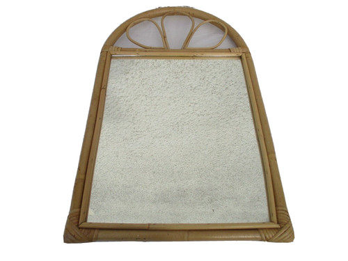 Miroir bambou rotin - miroir,