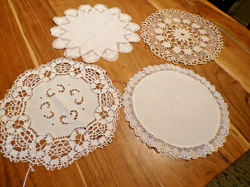 Linge ancien lot 4 - lot,