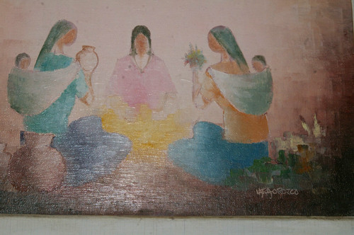 Peinture signée l artiste - de, l'artiste