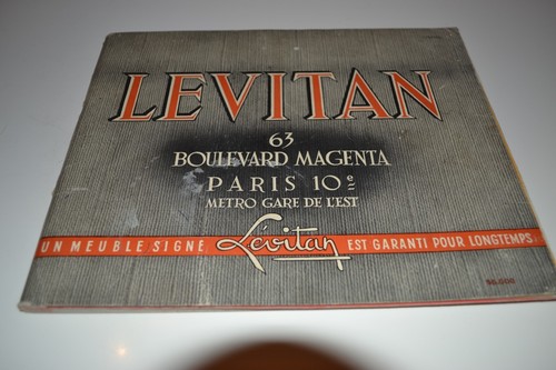 Ancien catalogue levitan - catalogue,