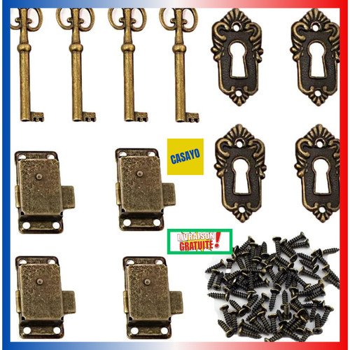 Serrures antiques pour - 4,