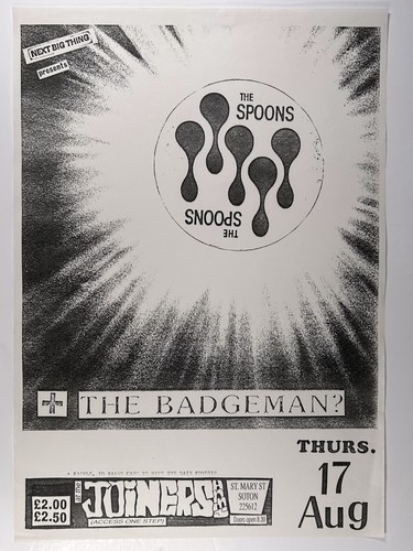 The spoons badgeman concert - the, ?