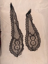 Guipure Dentelle Noire XIXe