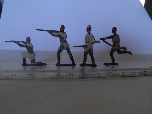 Lot petits soldats plats - de, 4