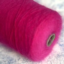 Angora Rabbit fluffy yarn on cone 80/20% angora/pa, per 100g