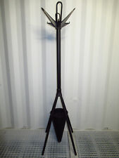 VINTAGE METAL & PLASTIC COAT AND UMBRELLA HOLDER - DESIGN 70/80