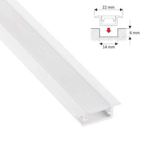 Aluminium baguette profil - aluminium,