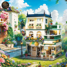 Mini briques d'hôtel jardin