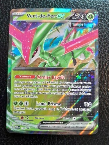 Carte pokemon vert - carte, vert-de-fer