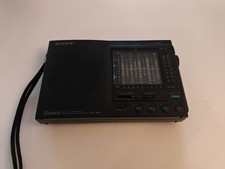 Sony ICF-7601 AM/FM/SW 12 Band Dual Receiver Weltempfänger Radio TOP