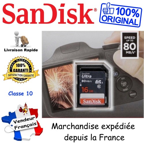 Sandisk carte mémoire sdhc - sd,