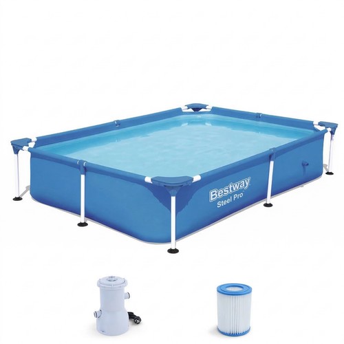 Piscine rectangulaire bestway - piscine,