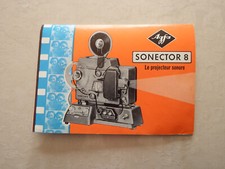 Antique AGFA SONECTOR 8 SOUND PROJECTOR Advertising Brochure