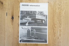 Fahr manure spreader brochure type DS 300 2 pages 1970