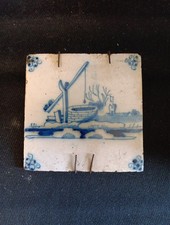 Carreau de faïence De Delft