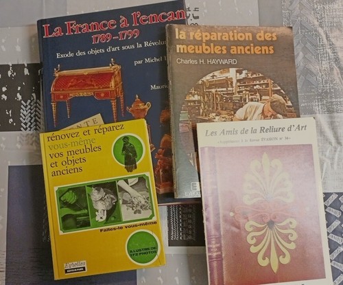 Lot livres meubles anciens - lot,
