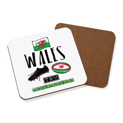 Rugby galles dessous verre - rugby,