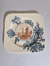 Assiette Carré Terre De Fer