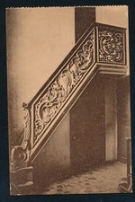 RPPC Postcard Ornate Louis XV Staircase Balustrade Rampe d'Escalier Unposted